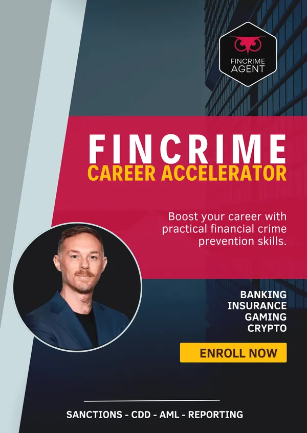 FinCrime Career Accelerator — practical financial crime prevention training across banking, insurance, gaming and crypto
